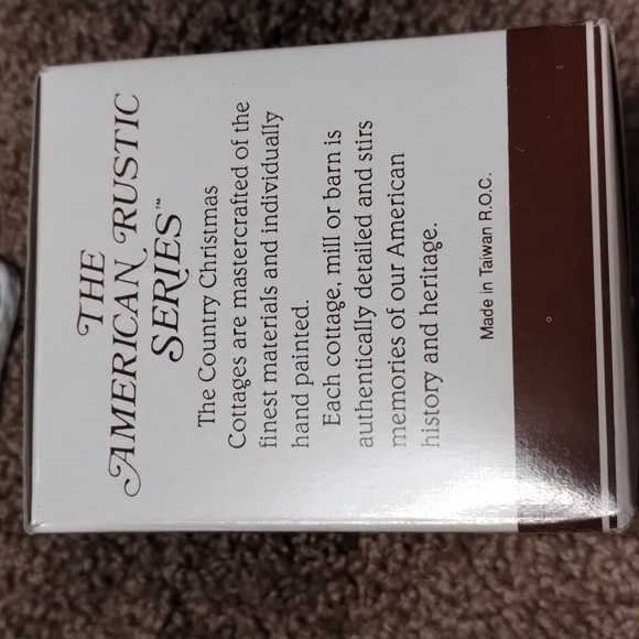 RSVP HAND PAINTED COLD-CAST COTTAGE STONE BARN THE AMERICAN MUSIC SERIES - Picture 3 of 10